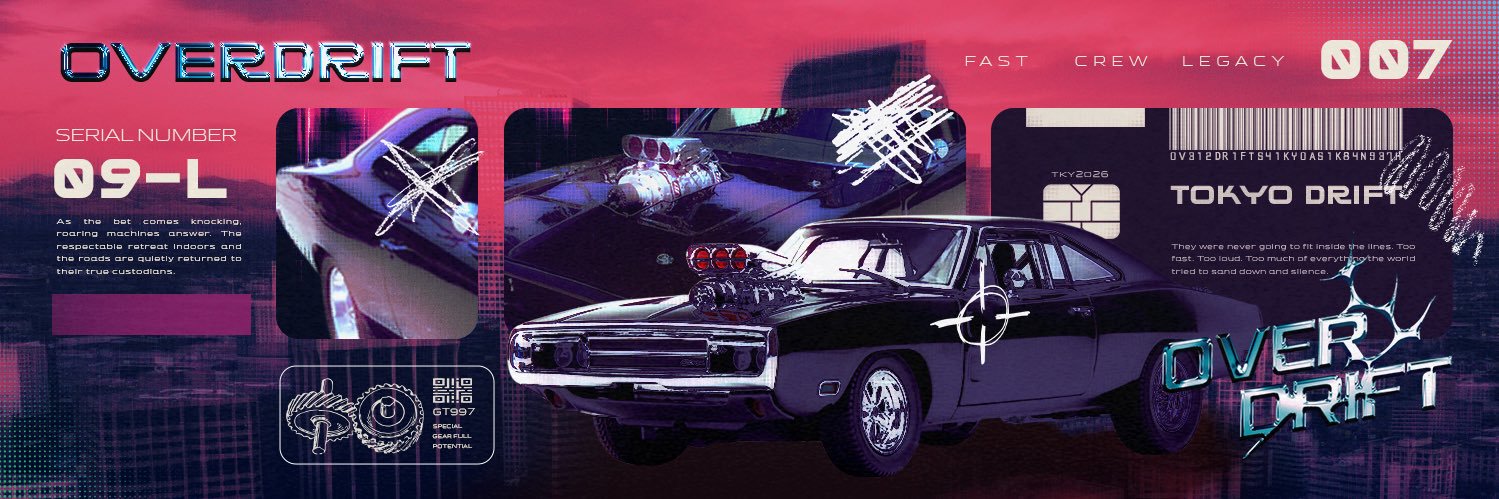 OVERDRIFT. – TT 📍 banner