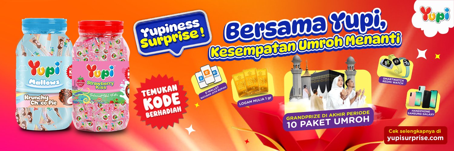 Yupi Gummy Candies banner