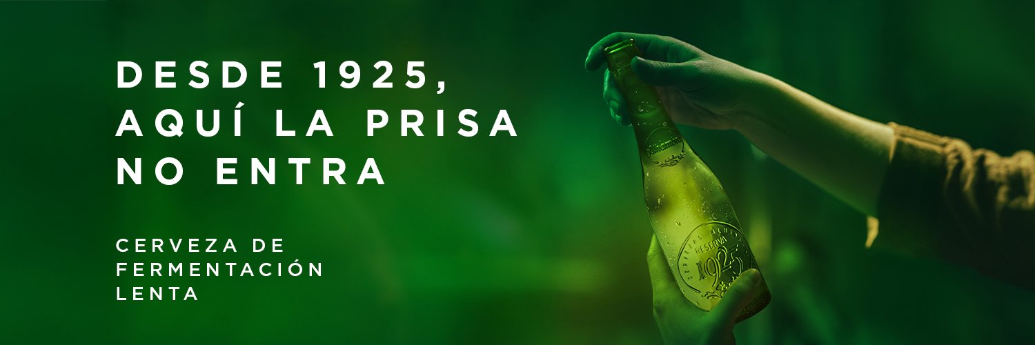 Cervezas Alhambra's banner