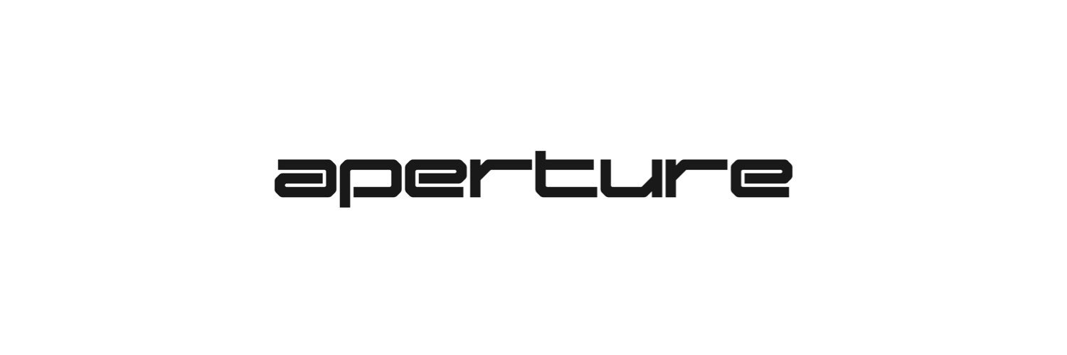 APERTURE banner