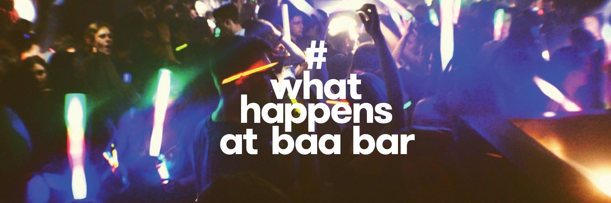 Baa Bar Leeds banner