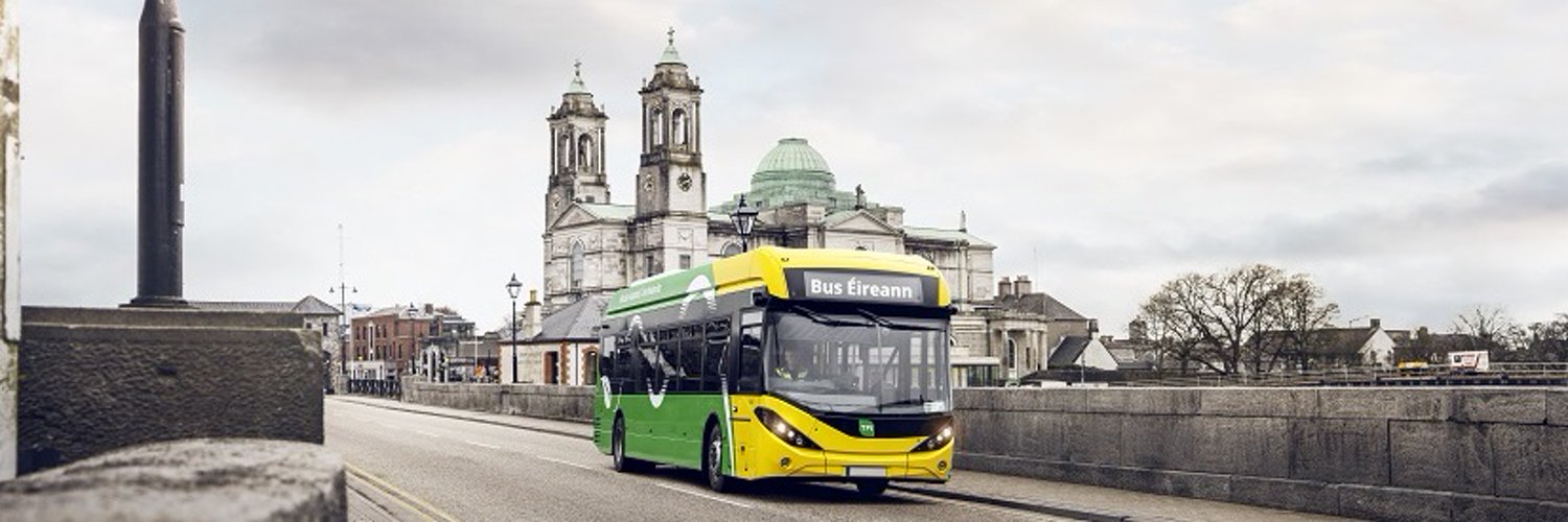 Bus Éireann's banner