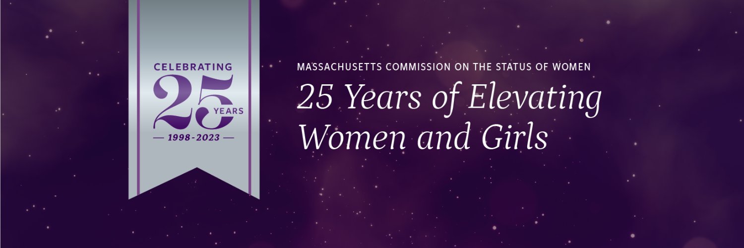 Massachusetts Commission on the Status of Women banner