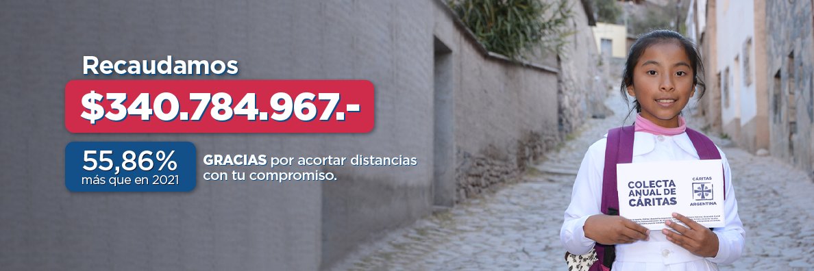 Cáritas Buenos Aires banner