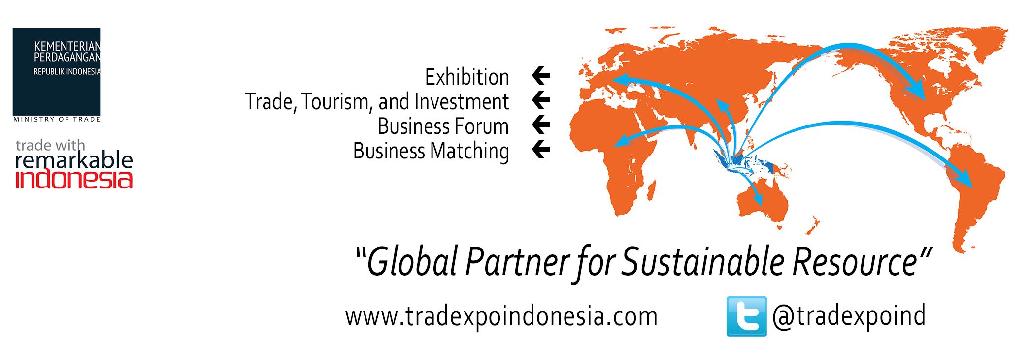 Trade Expo Indonesia banner