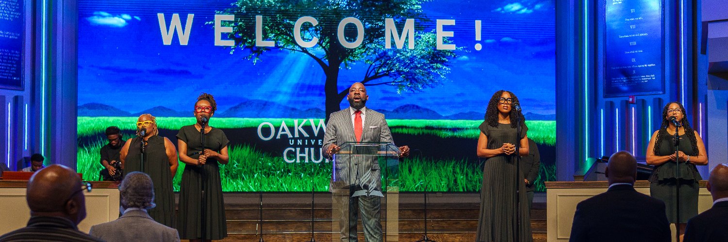 Oakwood University Church banner