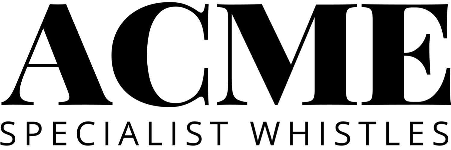 Acme Whistles banner