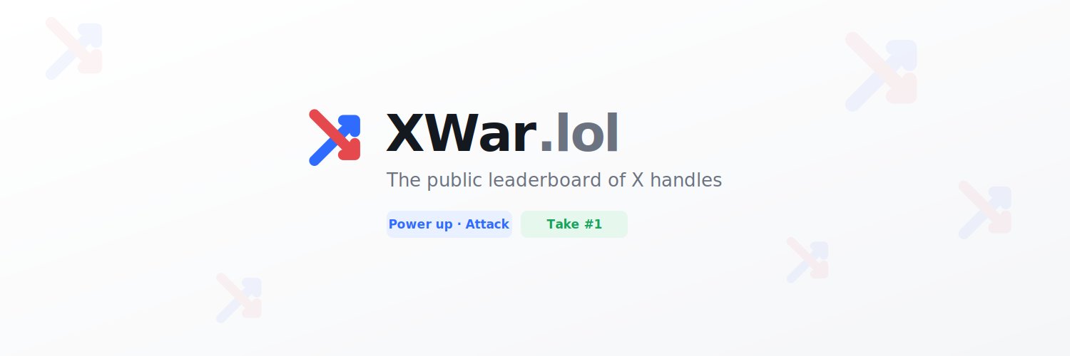 xwarlol's profile banner image