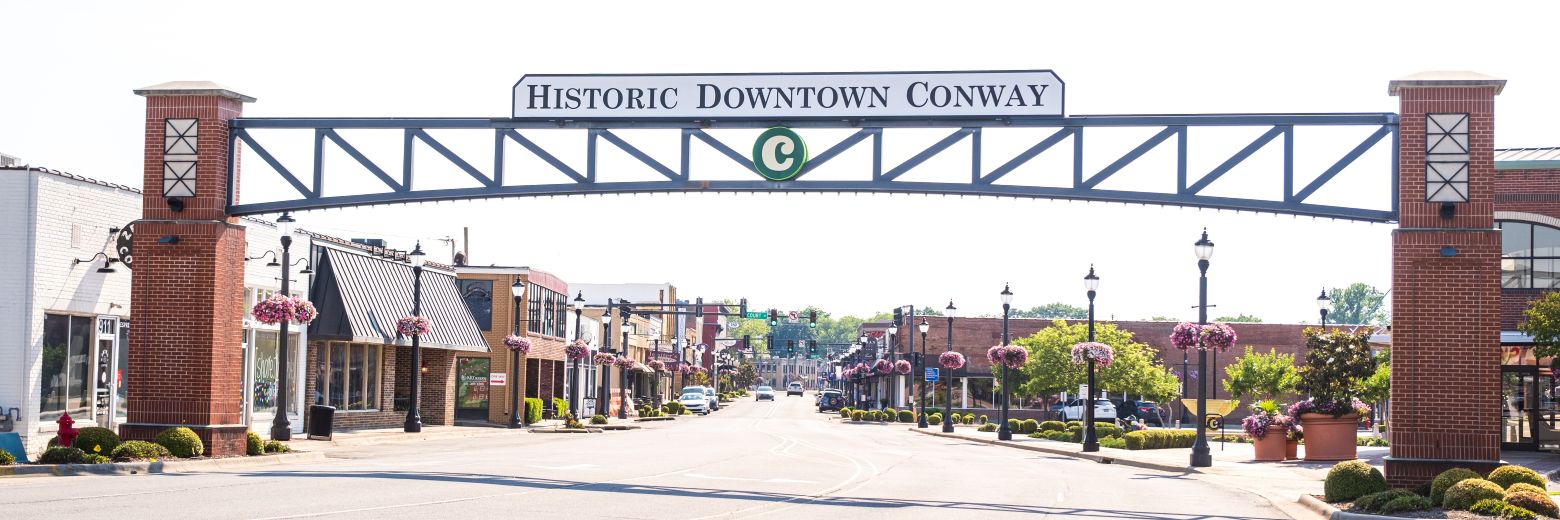 Conway Area Chamber of Commerce banner