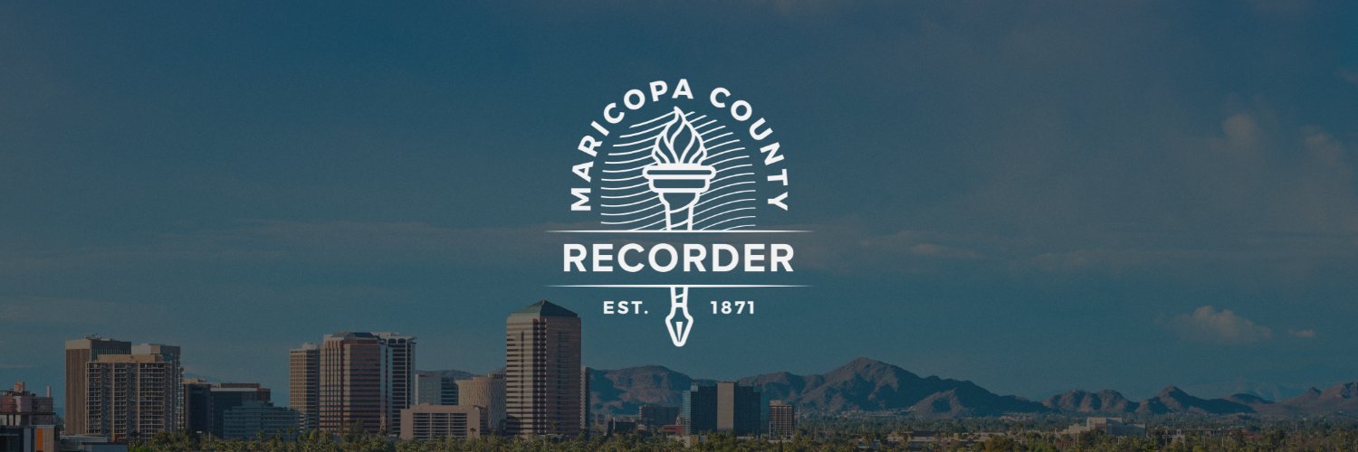 Maricopa County Recorder's Office's banner
