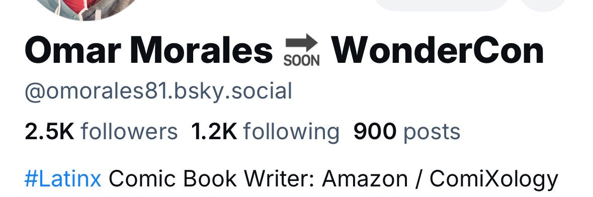 Omar Morales 🔜 SDCC's banner
