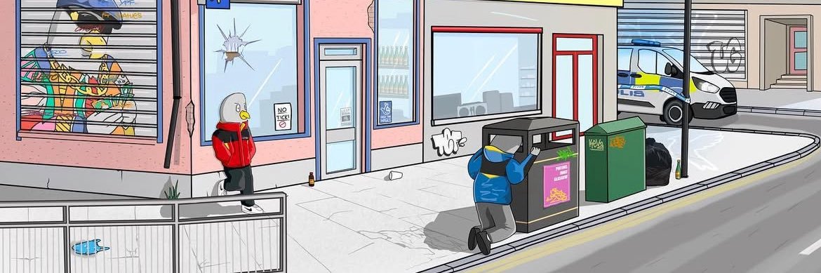 The Commander banner