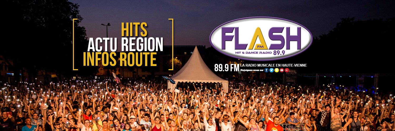 FlashFM Limoges 89.9 banner