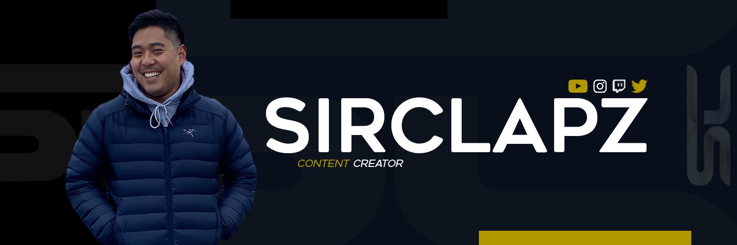 sirclapz's profile banner image