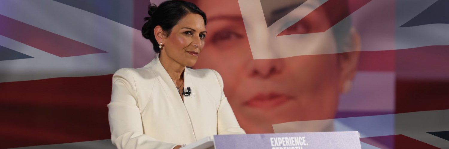 Priti Patel MP's banner