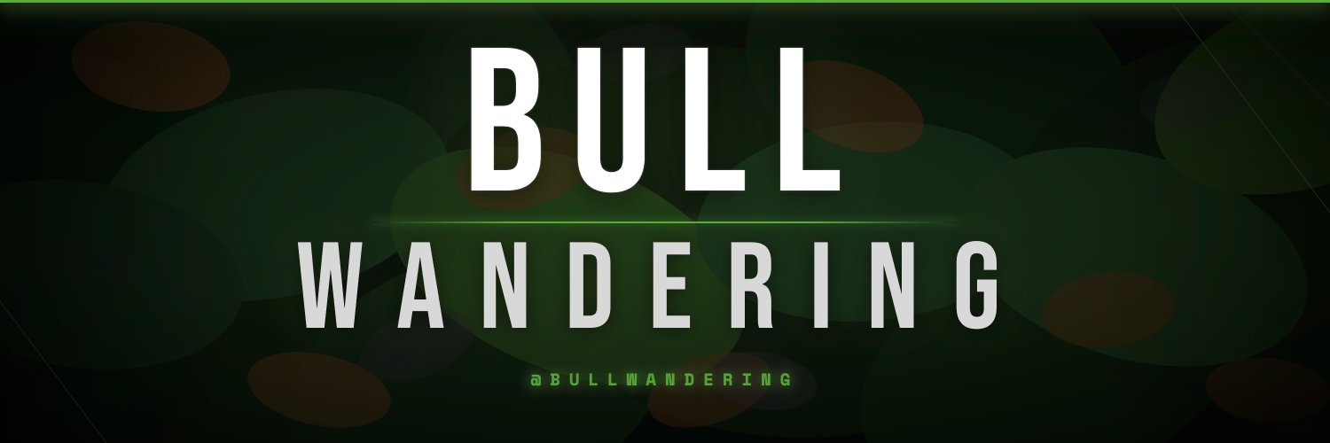 Bull Wandering banner