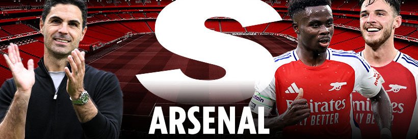 The Sun - Arsenal banner