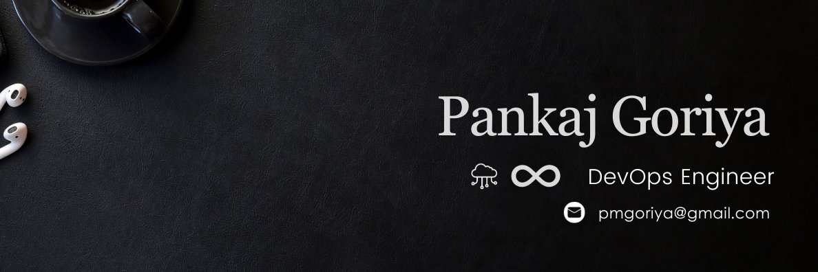 pmgoriya's profile banner image