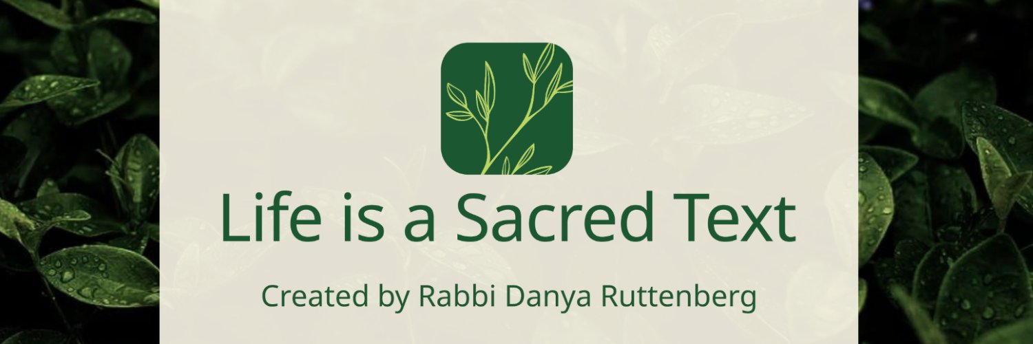Rabbi Danya Ruttenberg Profile Banner