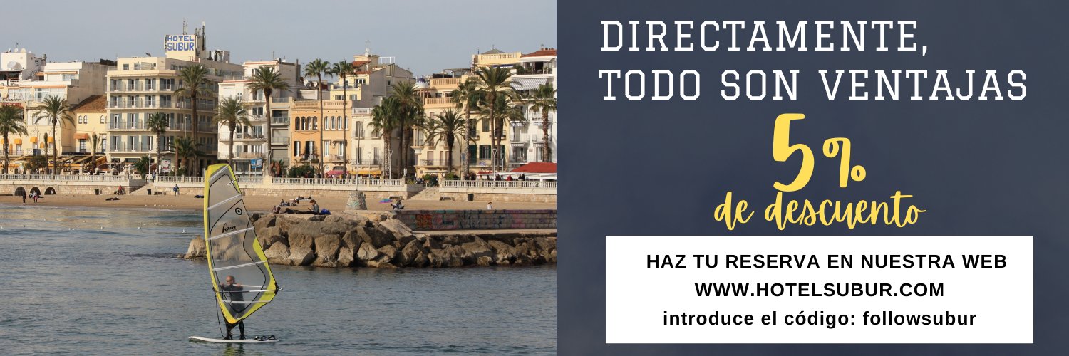 Hotel Subur Sitges banner