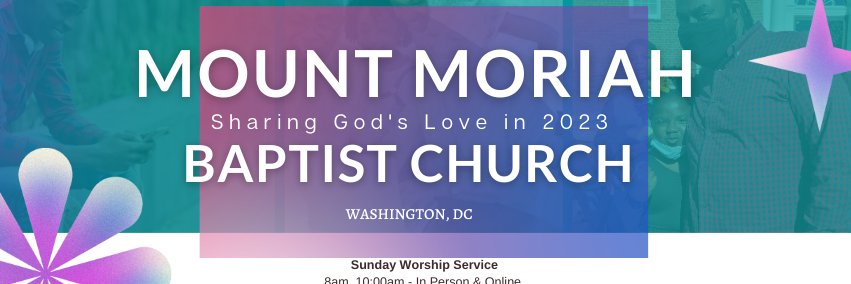 Mount Moriah Baptist (@MoriahNews) / Posts / X