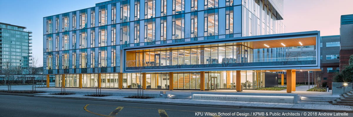 Wilson School of Design at KPU banner