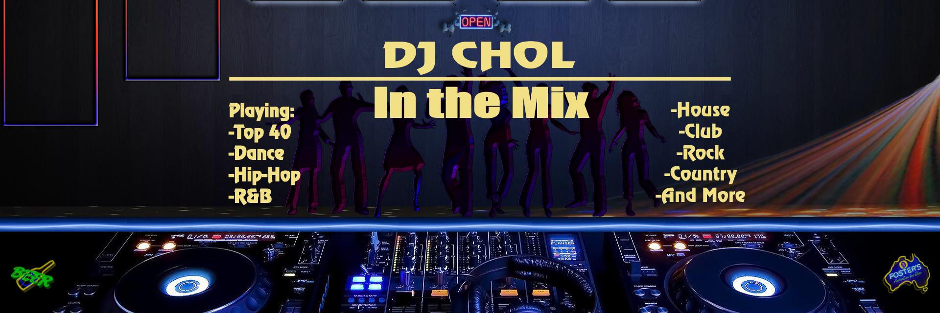 djchol's profile banner image
