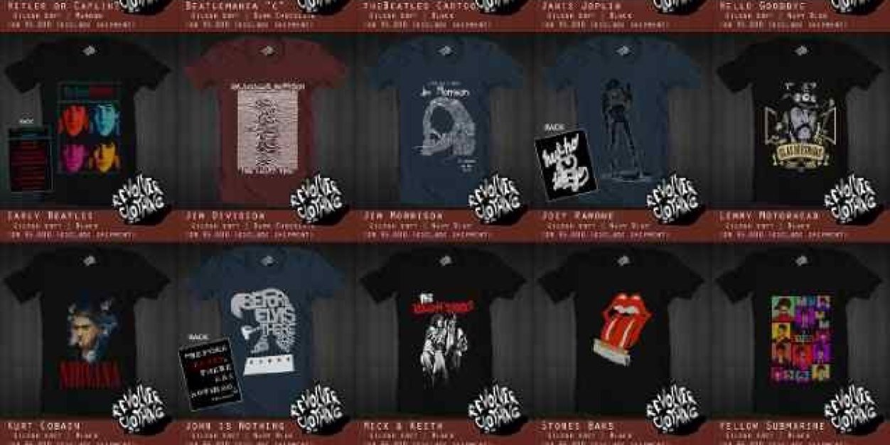 Revolver Cloth banner