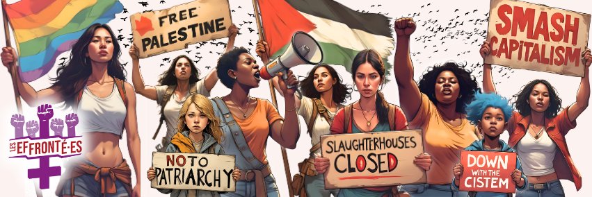 Les effronté·es 🇵🇸 banner