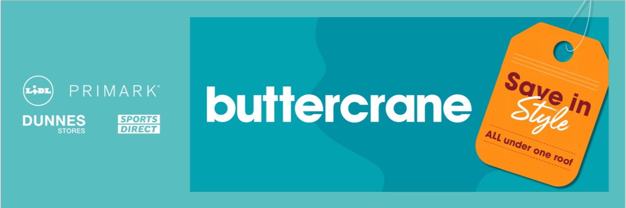 Buttercrane Shopping banner