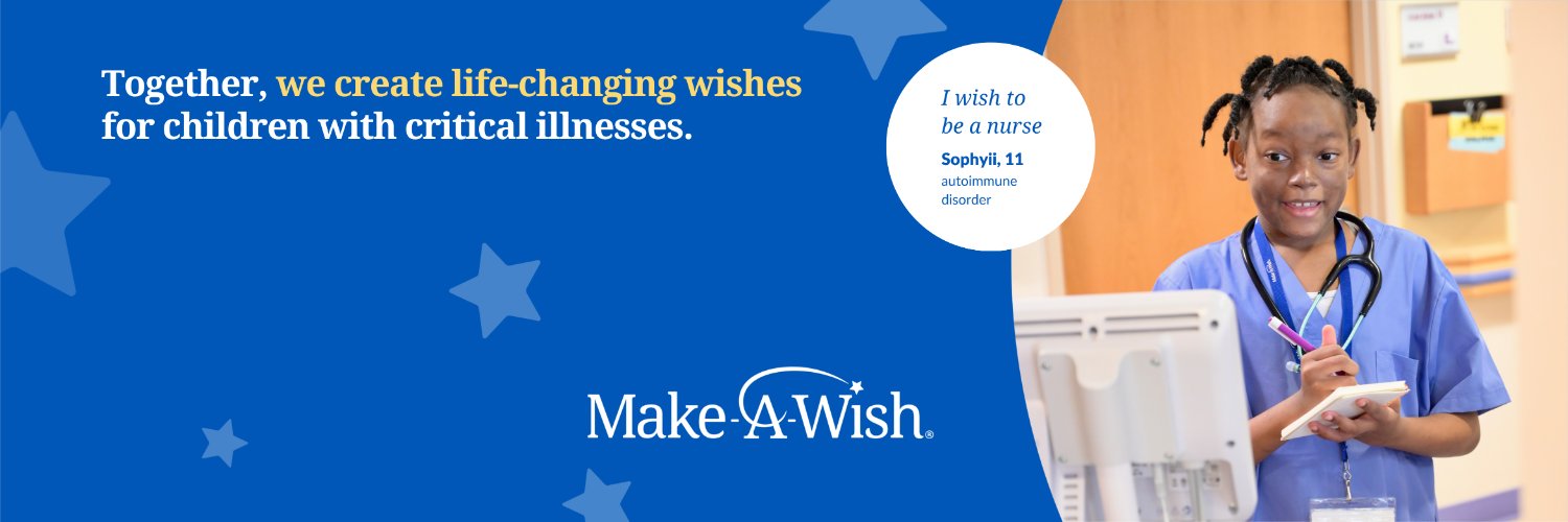 Make-A-Wish America banner