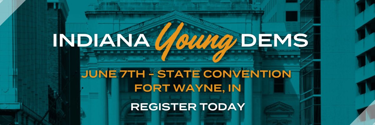 Indiana Young Democrats banner