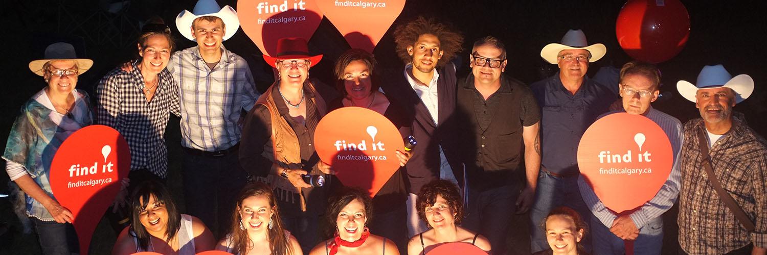 find it Calgary banner