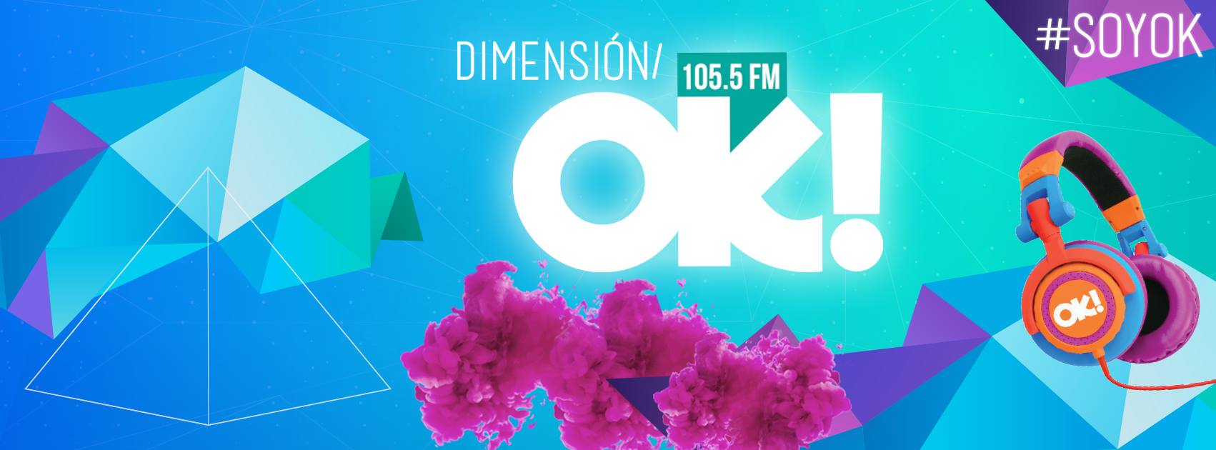 OK!RADIO 105.5FM banner