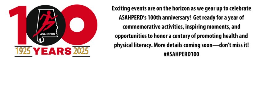 ASAHPERD's banner