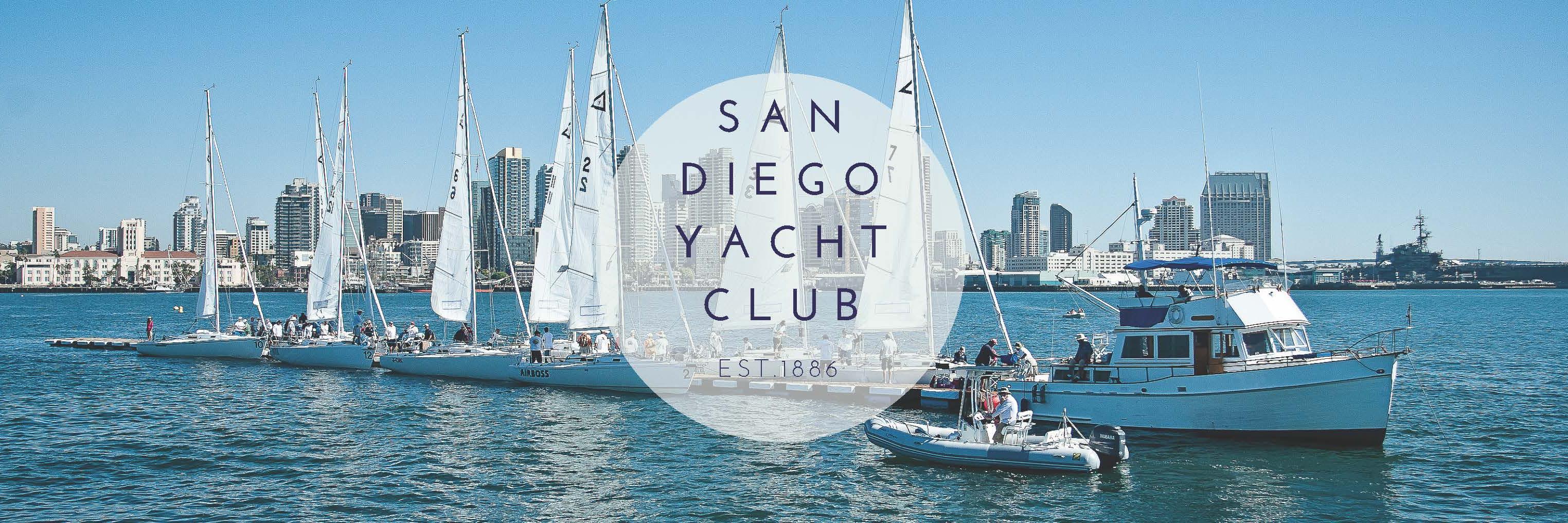 San Diego Yacht Club banner