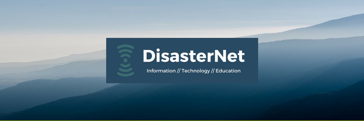 DisasterNet's profile banner image