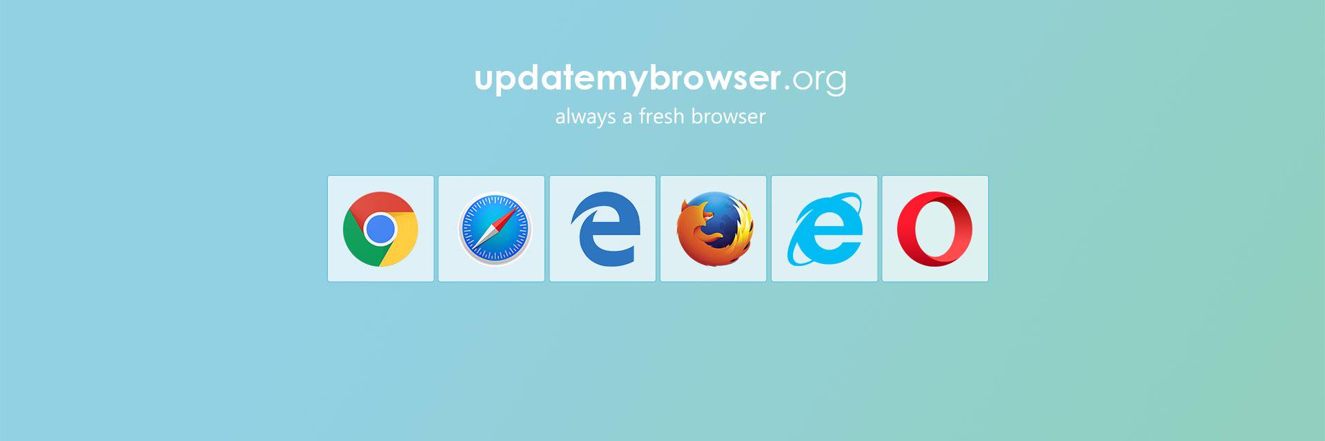 updatemybrowser's profile banner image