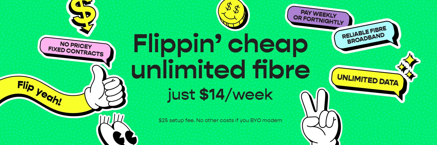 Flip banner