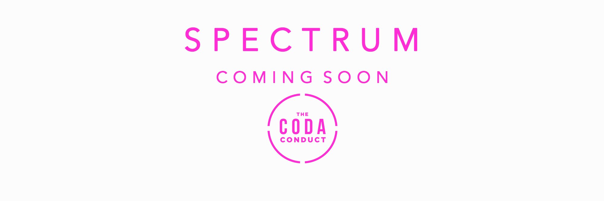 The Coda Conduct banner