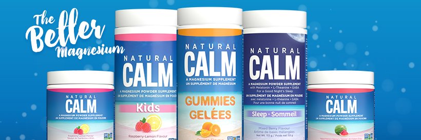 Natural Calm Canada banner