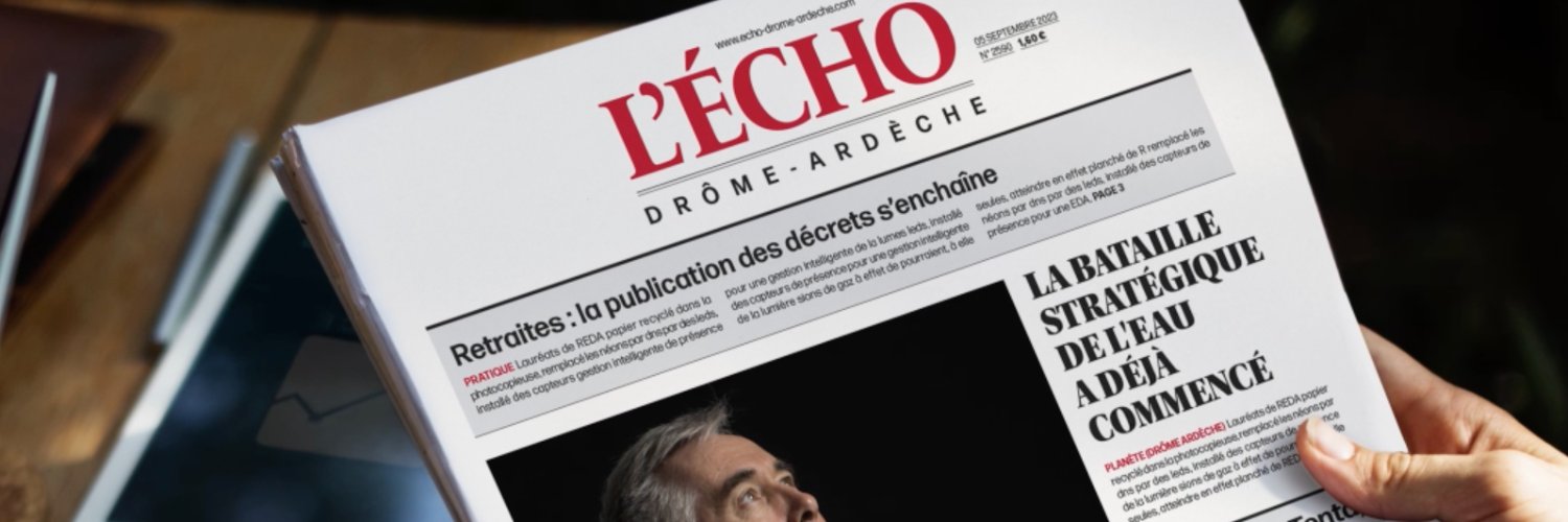 L'Echo Drôme-Ardèche 🗞 banner