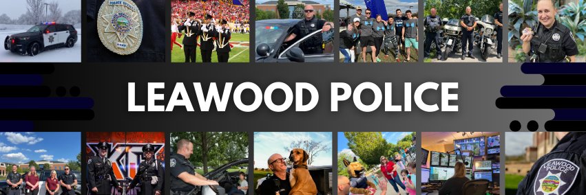 Leawood Police banner