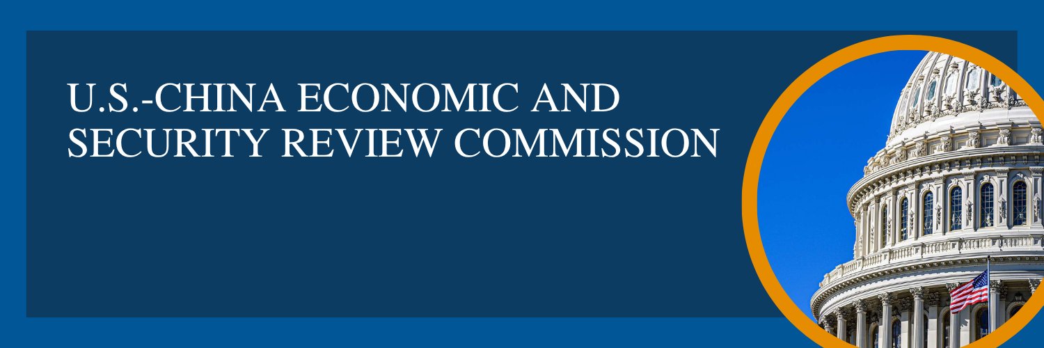 U.S.-China Commission's banner