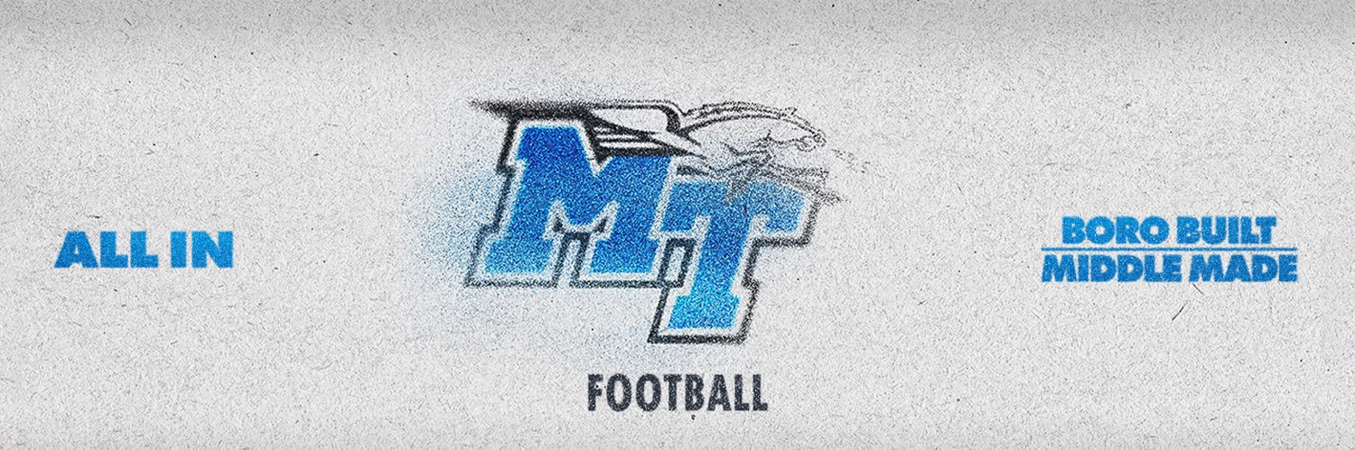 Middle Tennessee Football banner