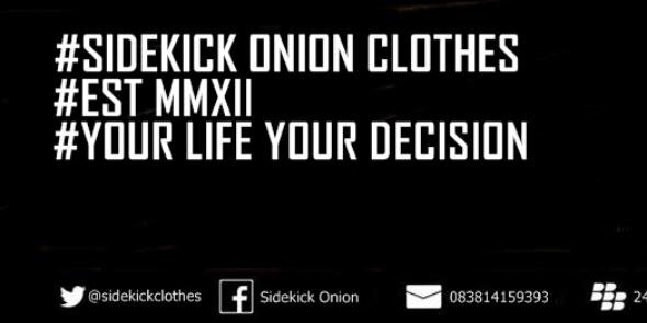 SIDEKICK ONION CLOTH banner