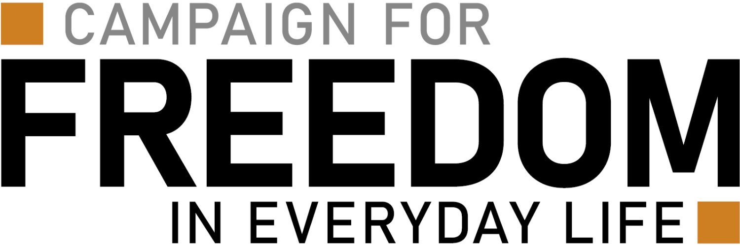 Campaign for Freedom in Everyday Life banner