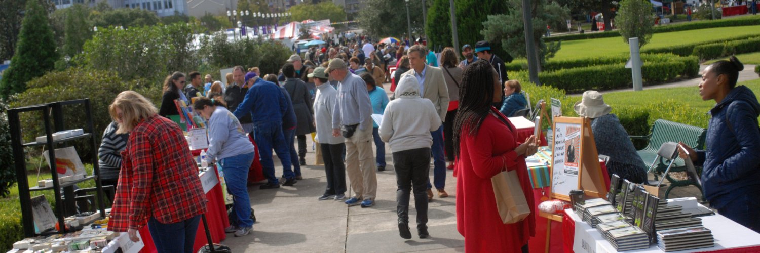 Louisiana Book Festival banner