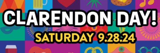 Clarendon Day banner