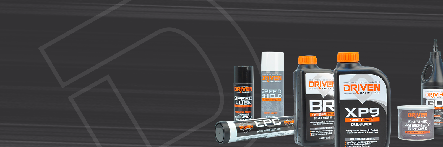 Driven Racing Oil banner